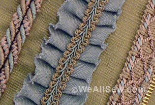 Sewing machine presser feet - embellishments