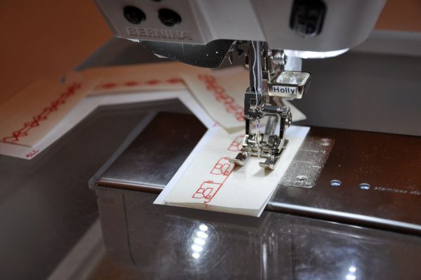 How to make a stitch sample book