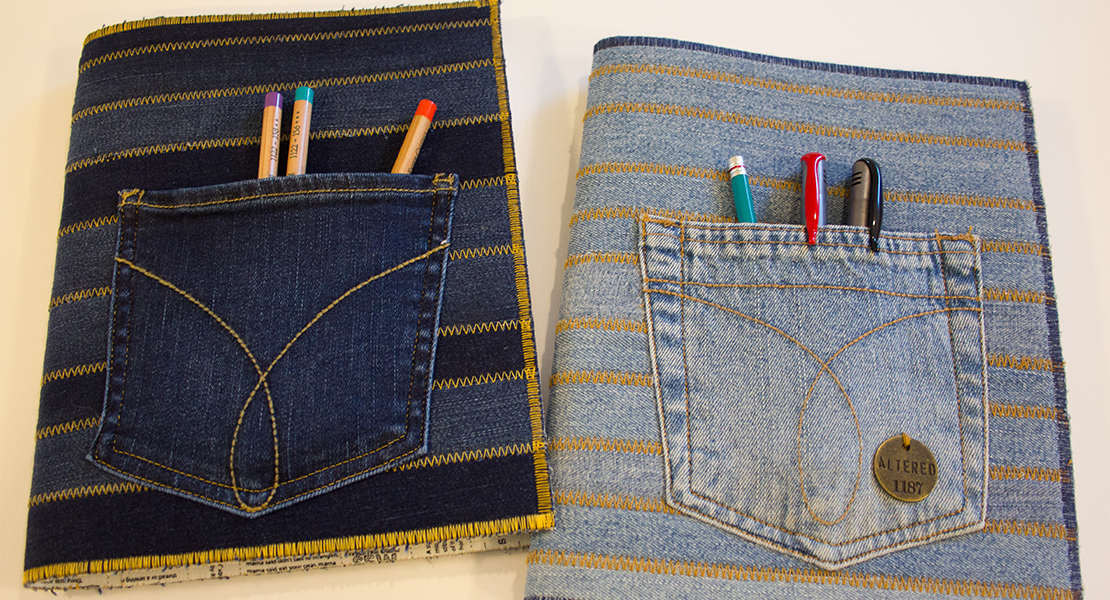 Jeans Composition Book Cover