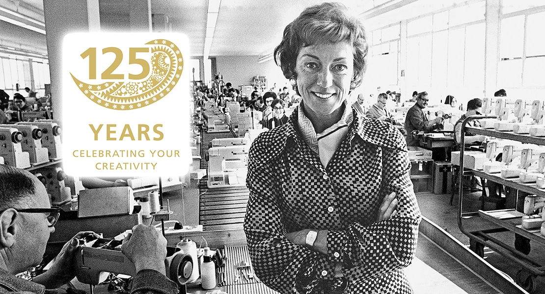 Anniversary Series bernette sewing and embroidering machines