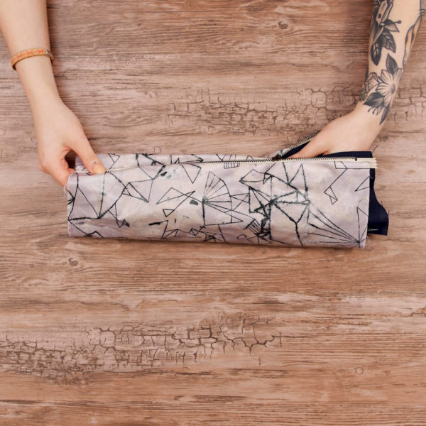 Waterproof Travel Kit Bag - inside out