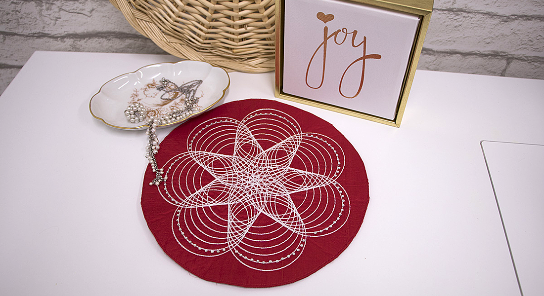 Candle Mat Tutorial at WeAllSew