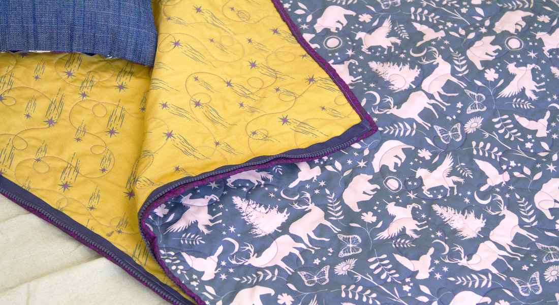 Rest Easy Sleeping Bag tutorial at WeAllSew