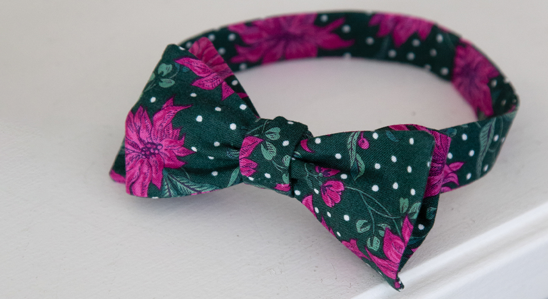 How to Make a Bow Tie BERNINA WeAllSew Blog Feature 1100x600